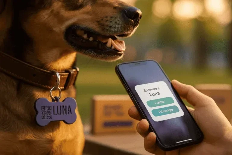 Mascota con SmartTag